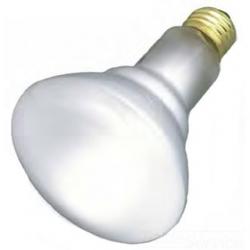 65 WATT BR30 INCANDESCENT FROST 2000 AVERAGE RATED HOURS 620 LUMENS MEDIUM BASE 130 VOLTS